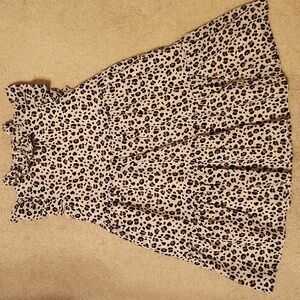 Janie and Jack Girls Animal Print Leopard Dress Size 3